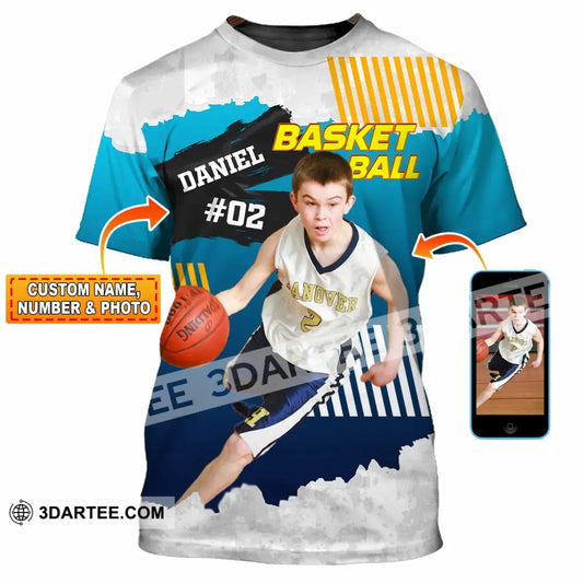 Unisex Shirt - Custom Text Shirt Basketball Shirt T-shirt