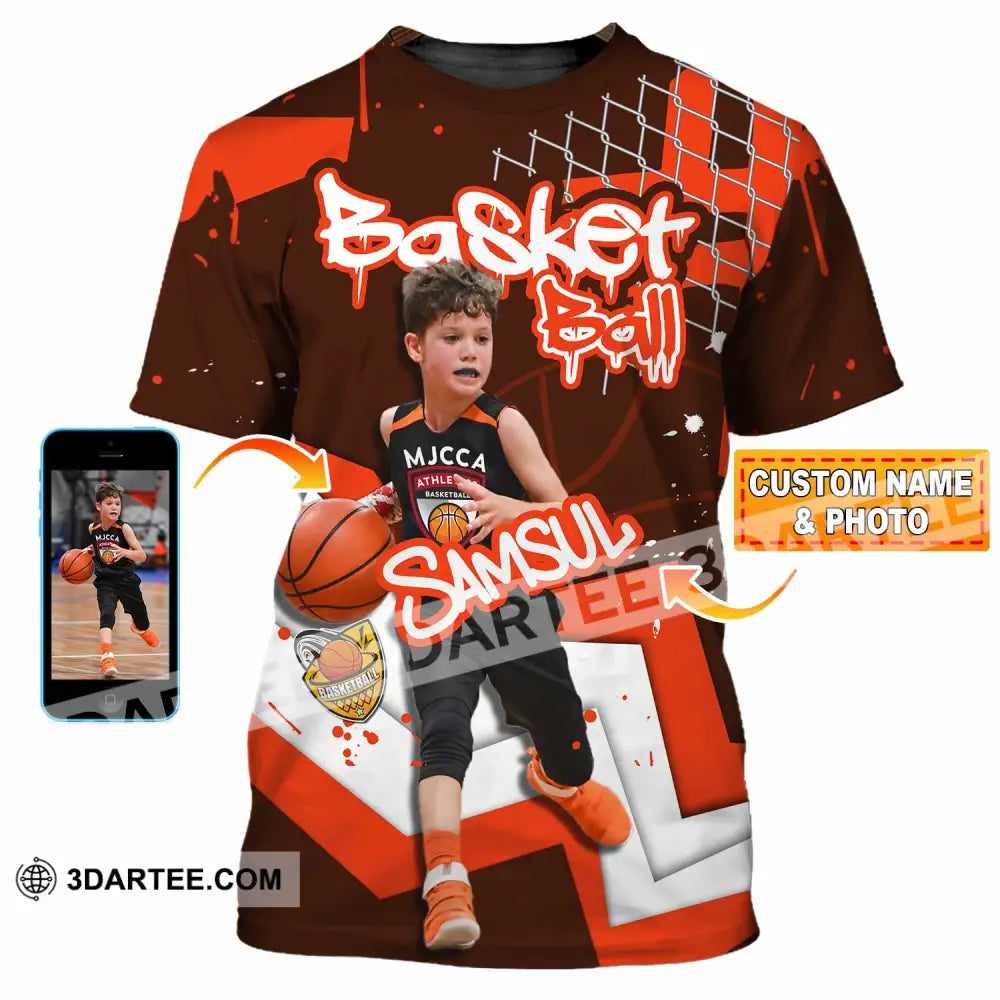 Unisex Shirt - Custom Text Shirt Basketball Shirt T-shirt