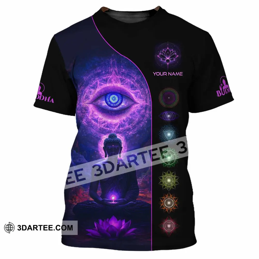 Unisex Shirt - Custom Text Shirt Buddha T-Shirt / S T-shirt