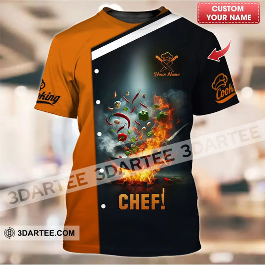 Unisex Shirt - Custom Text Chef T-Shirt