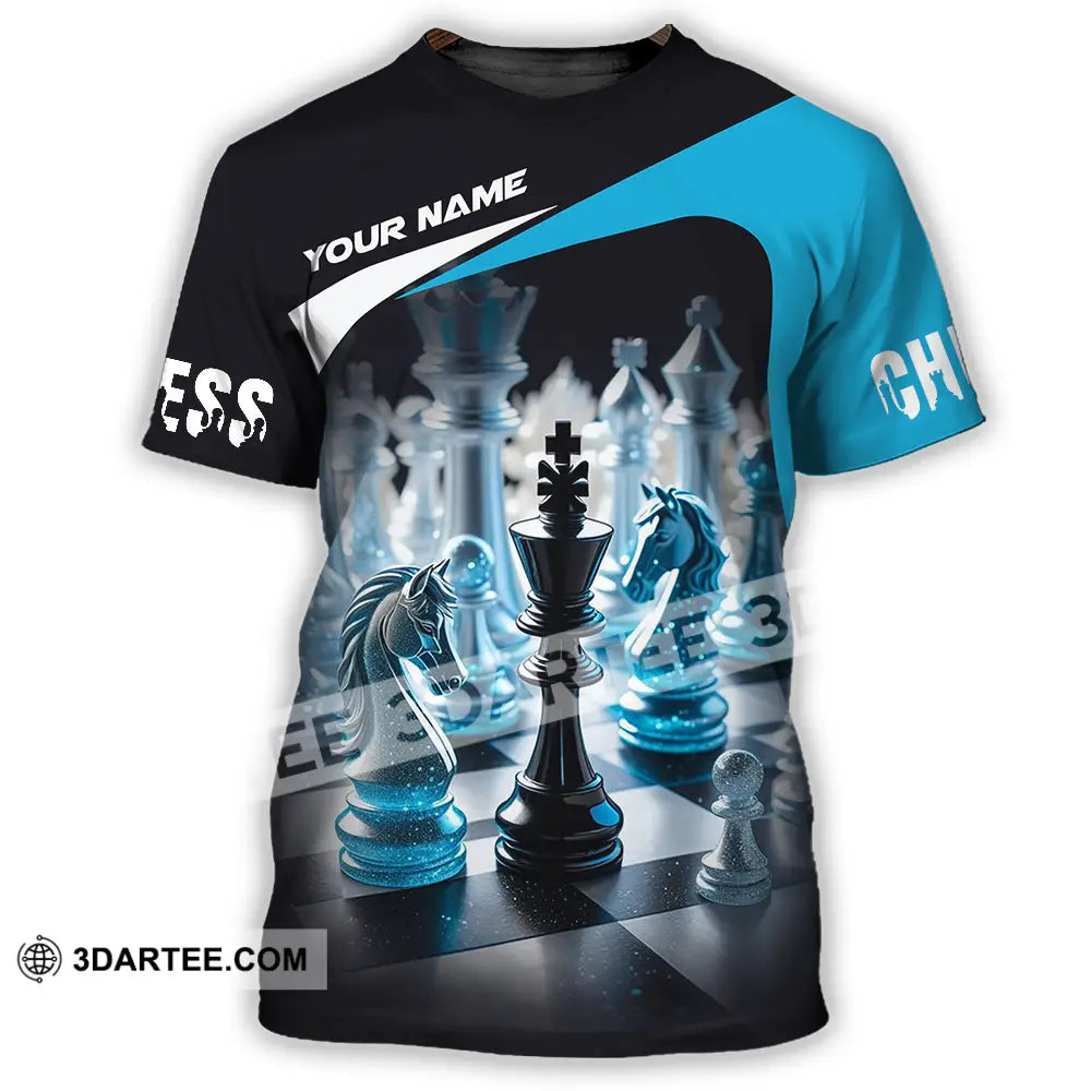 Unisex Shirt - Custom Text Chess T-Shirt / S T-Shirt