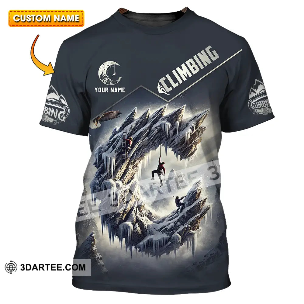 Unisex Shirt - Custom Text Climbing T-Shirt