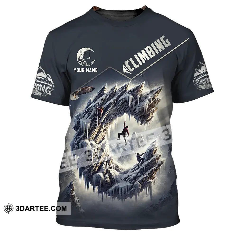 Unisex Shirt - Custom Text Climbing T-Shirt / S T-Shirt