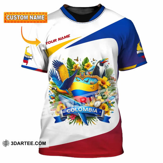 Unisex Shirt - Custom Text Colombia T-Shirt