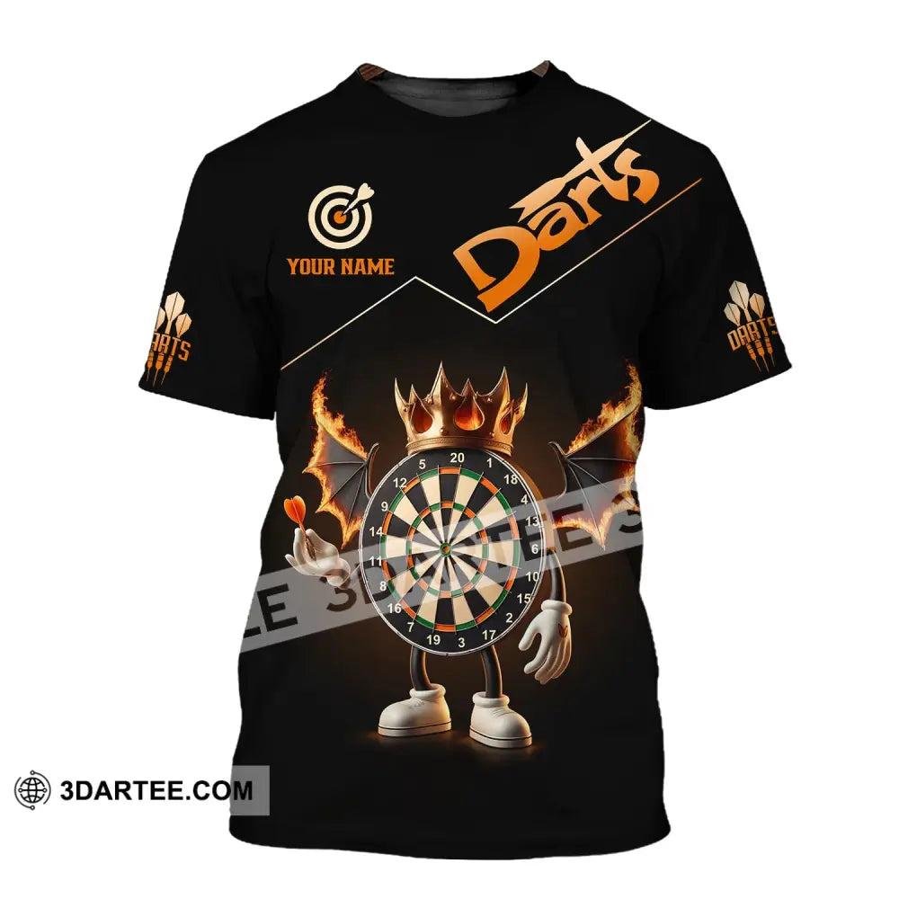 Unisex Shirt - Custom Text Darts T-Shirt / S T-Shirt