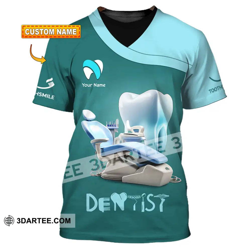 Unisex Shirt - Custom Text Dentist Shirt T-shirt