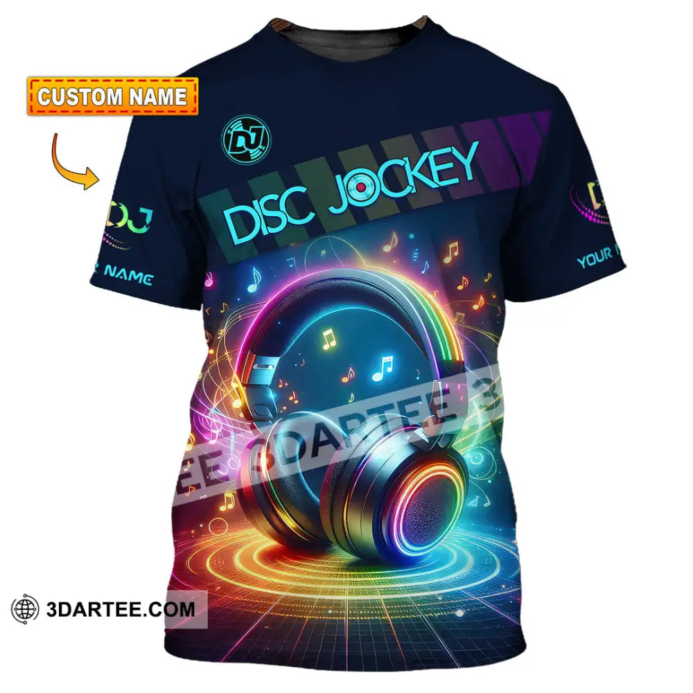 Unisex Shirt - Custom Text Dis Jockey T-Shirt
