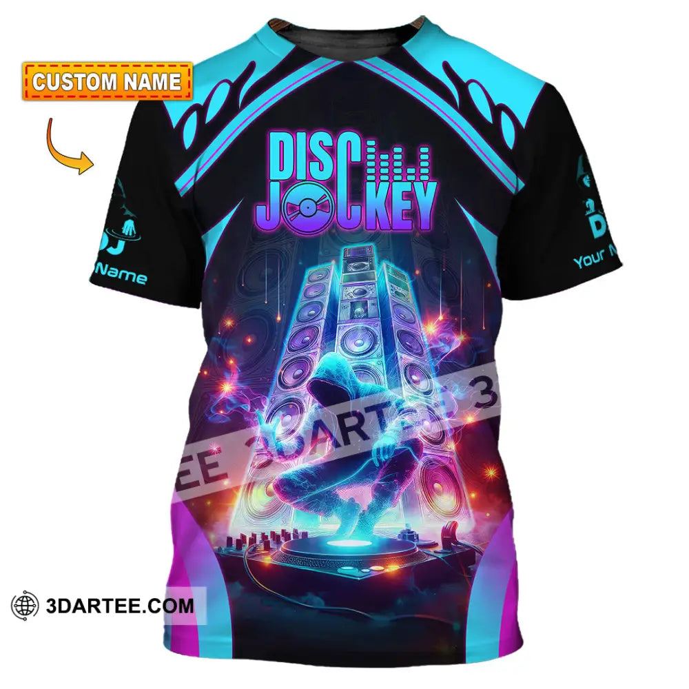 Unisex Shirt - Custom Text Dis Jockey T-Shirt