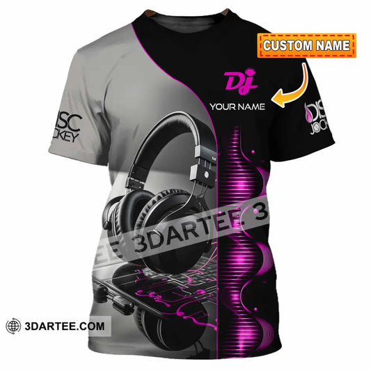 Unisex Shirt - Custom Text Dj T-Shirt