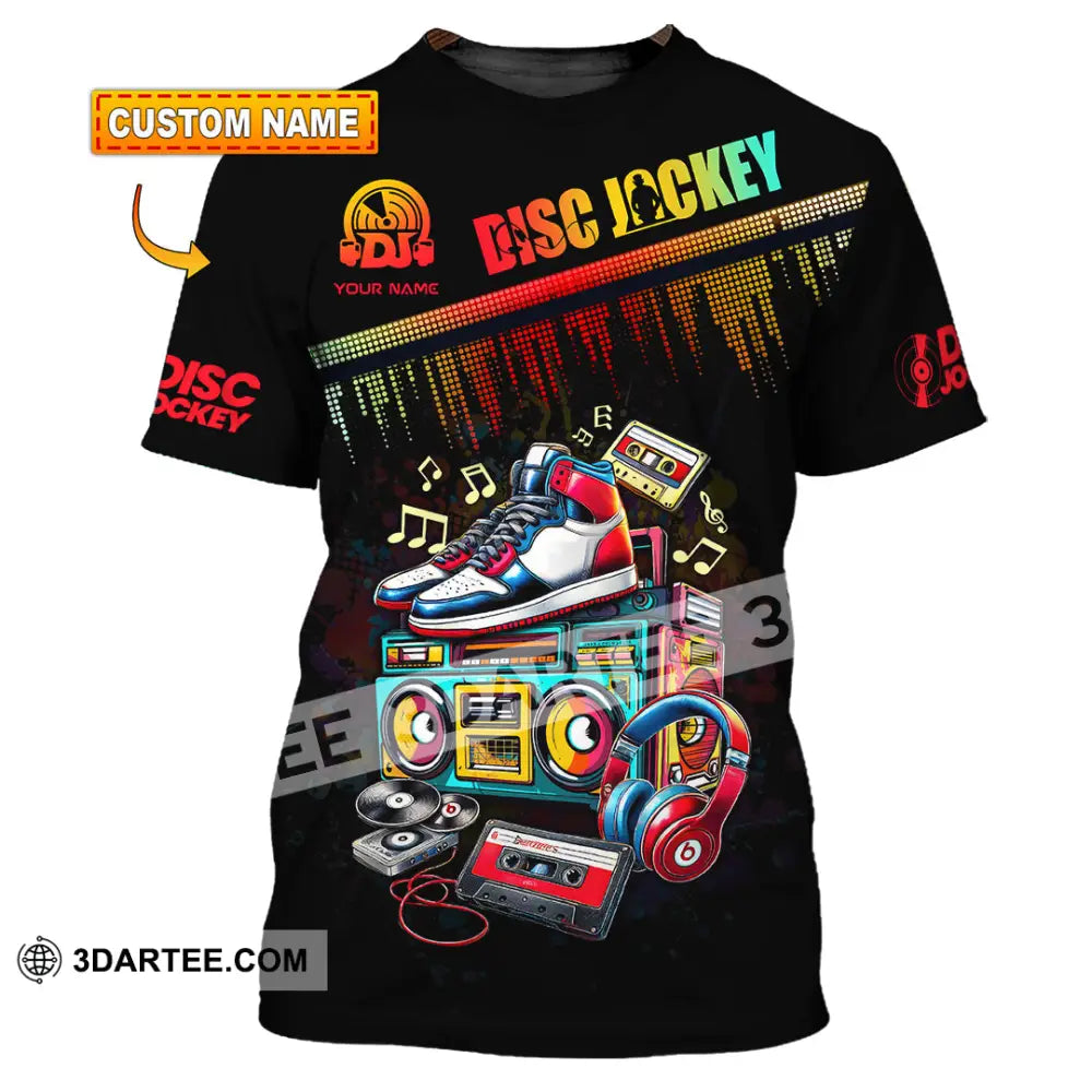 Unisex Shirt - Custom Text Shirt DJ Shirt T-shirt