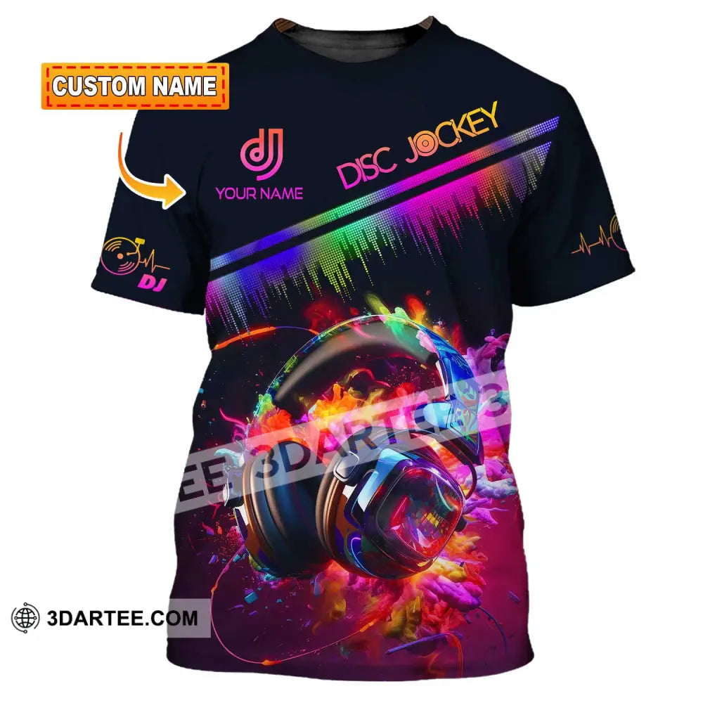 Unisex Shirt - Custom Text Dj T-Shirt