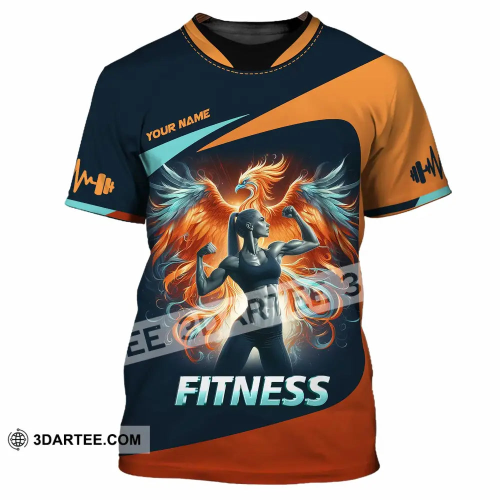 Unisex Shirt - Custom Text Shirt Fitness Shirt T-Shirt / S T-shirt