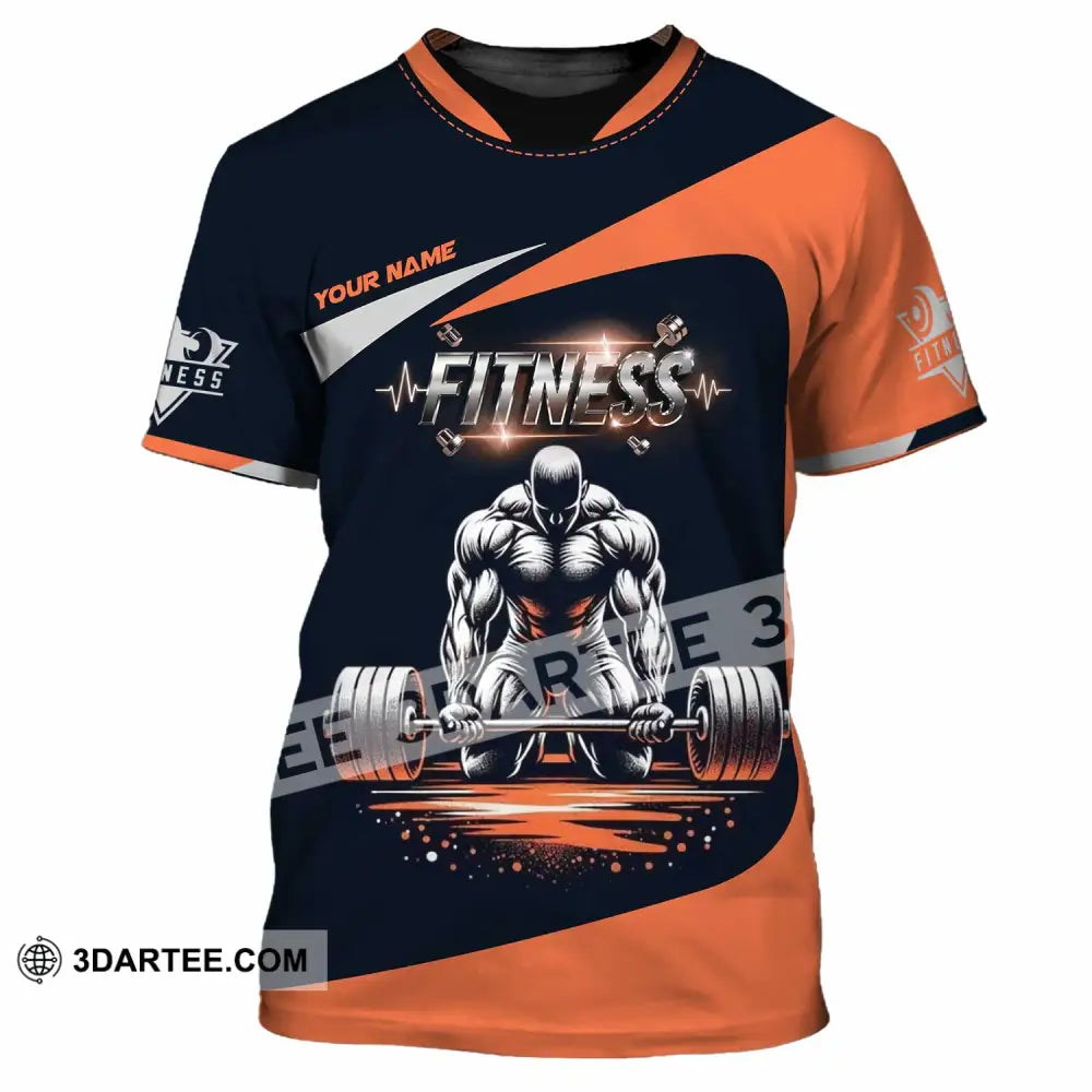 Unisex Shirt - Custom Text Shirt Fitness Shirt T-Shirt / S T-shirt