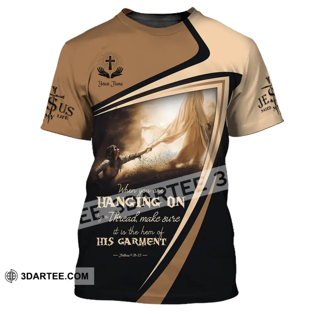 Unisex Shirt - Custom Text Shirt God Save My Life Shirt T-Shirt / S T-shirt