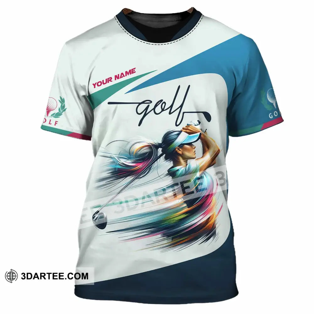 Unisex Shirt - Custom Text Shirt Golf Shirt T-Shirt / S T-shirt
