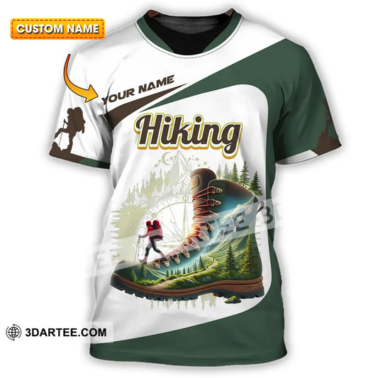 Unisex Shirt - Custom Text Hiking Lover T-Shirt