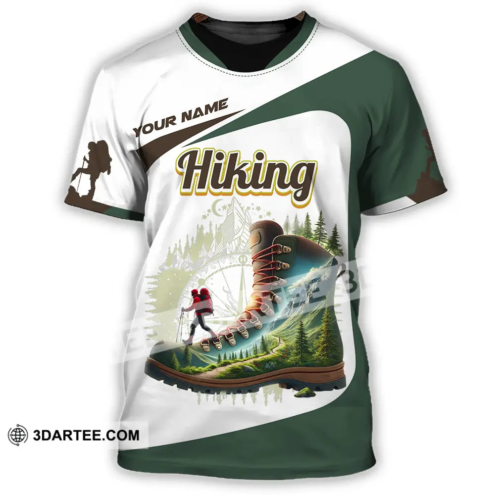 Unisex Shirt - Custom Text Hiking Lover T-Shirt / S T-Shirt