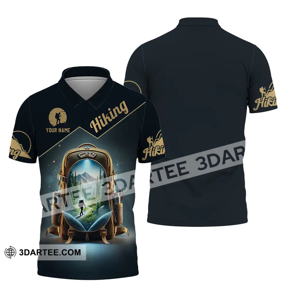 Unisex Shirt - Custom Text Shirt Hiking Shirt Polo Shirt / S T-shirt