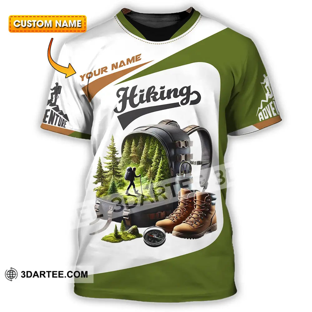 Unisex Shirt - Custom Text Hiking T-Shirt