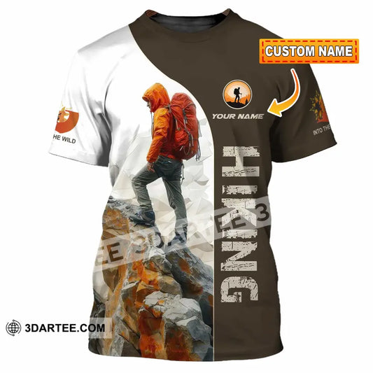 Unisex Shirt - Custom Text Shirt Hiking Shirt T-shirt