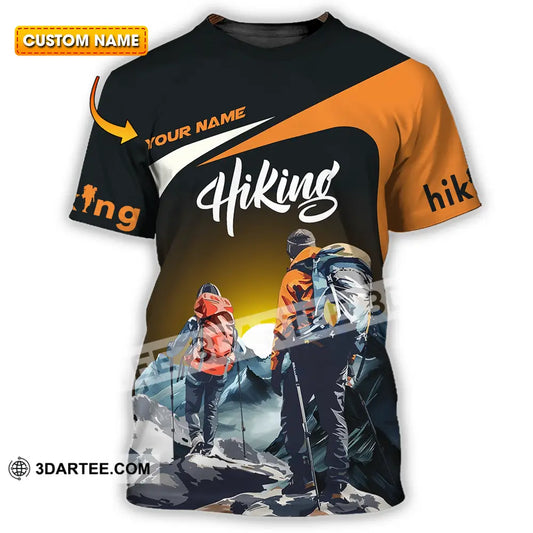 Unisex Shirt - Custom Text Hiking T-Shirt