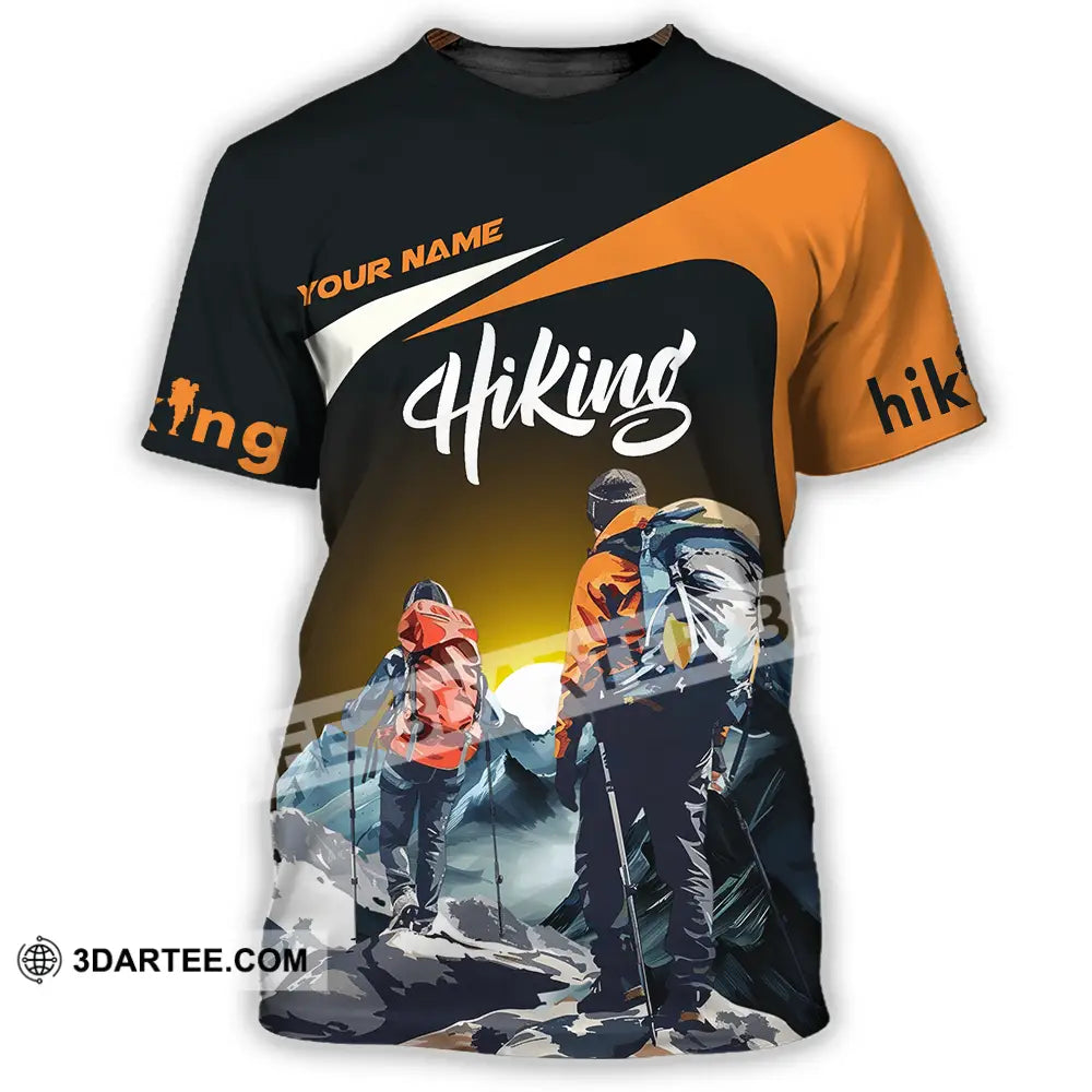 Unisex Shirt - Custom Text Hiking T-Shirt / S T-Shirt