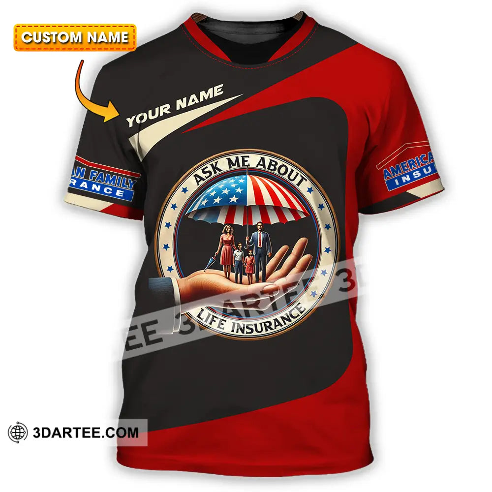 Unisex Shirt - Custom Text Insurance America T-Shirt