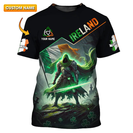 Unisex Shirt - Custom Text Ireland T-Shirt