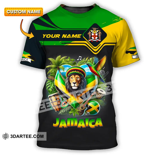 Unisex Shirt - Custom Text Jamaica T-Shirt