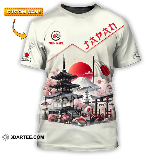 Unisex Shirt - Custom Text Japan T-Shirt