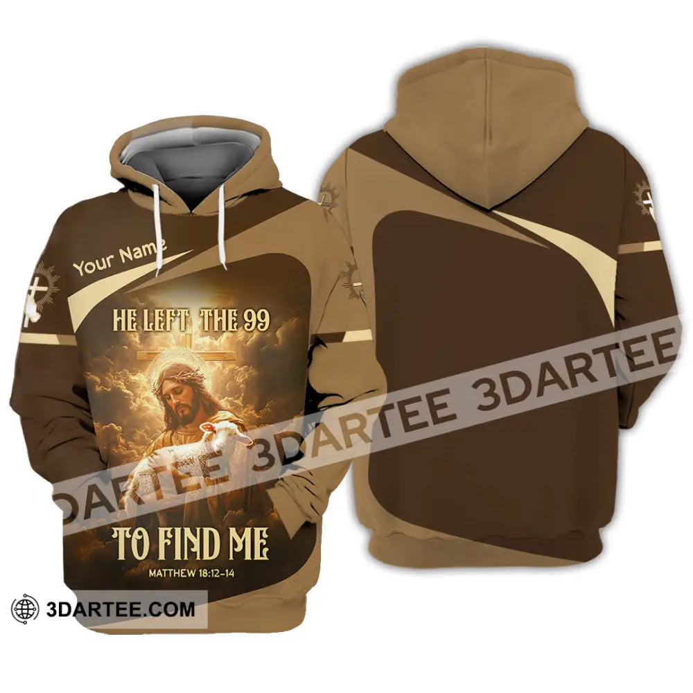 Unisex Shirt - Custom Text Jesus To Find Me Hoodie / S T-Shirt