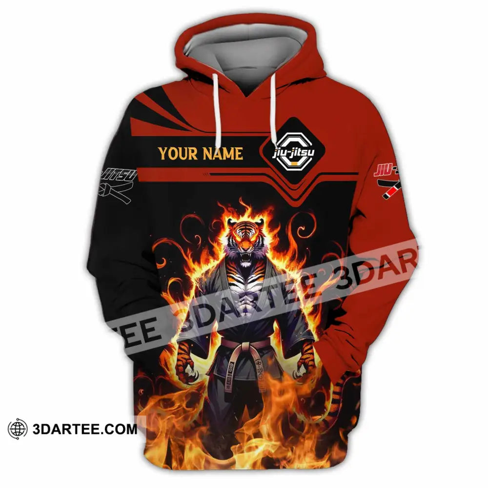 Unisex Shirt - Custom Text Shirt Jiu Jitsu Shirt Hoodie / S T-shirt