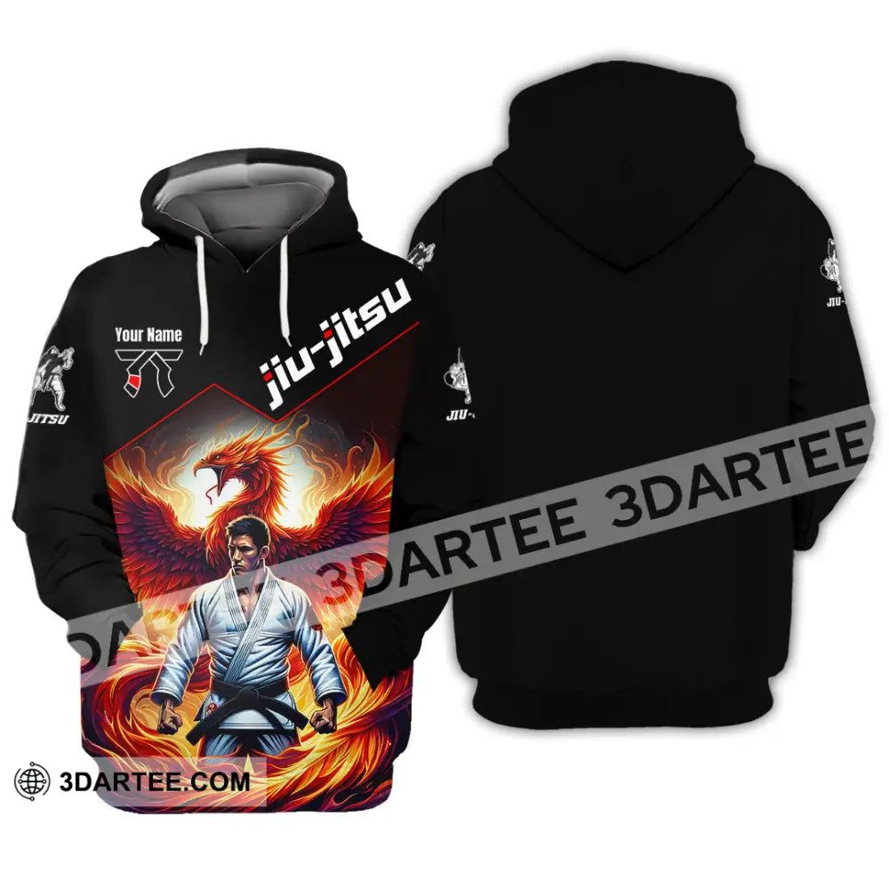 Unisex Shirt - Custom Text Shirt Jiu Jitsu Shirt Hoodie / S T-shirt