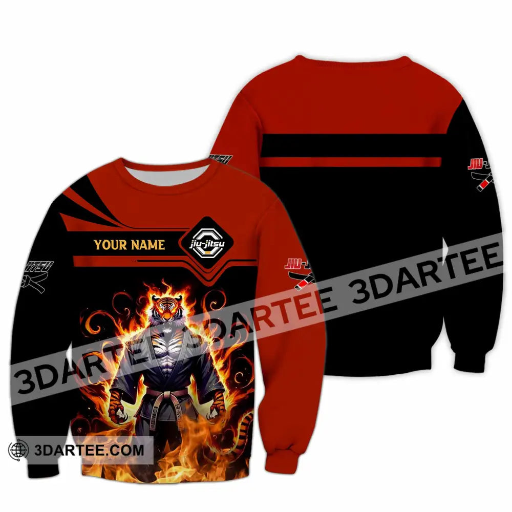 Unisex Shirt - Custom Text Shirt Jiu Jitsu Shirt Long Sleeve / S T-shirt