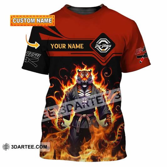 Unisex Shirt - Custom Text Shirt Jiu Jitsu Shirt T-shirt
