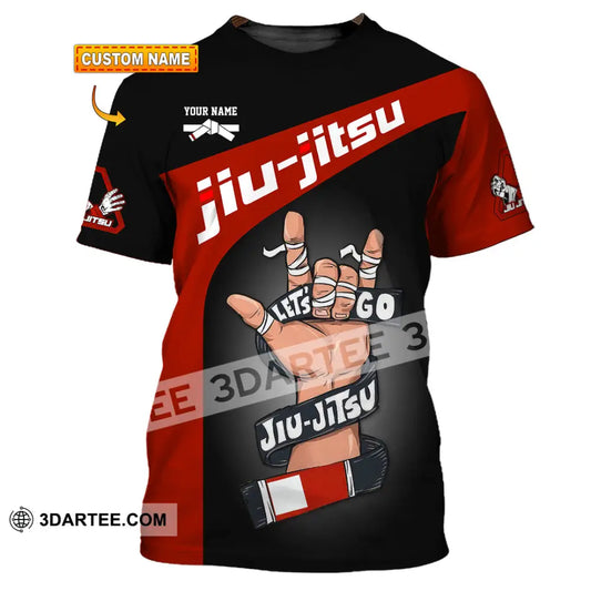 Unisex Shirt - Custom Text Shirt Jiu Jitsu Shirt T-shirt