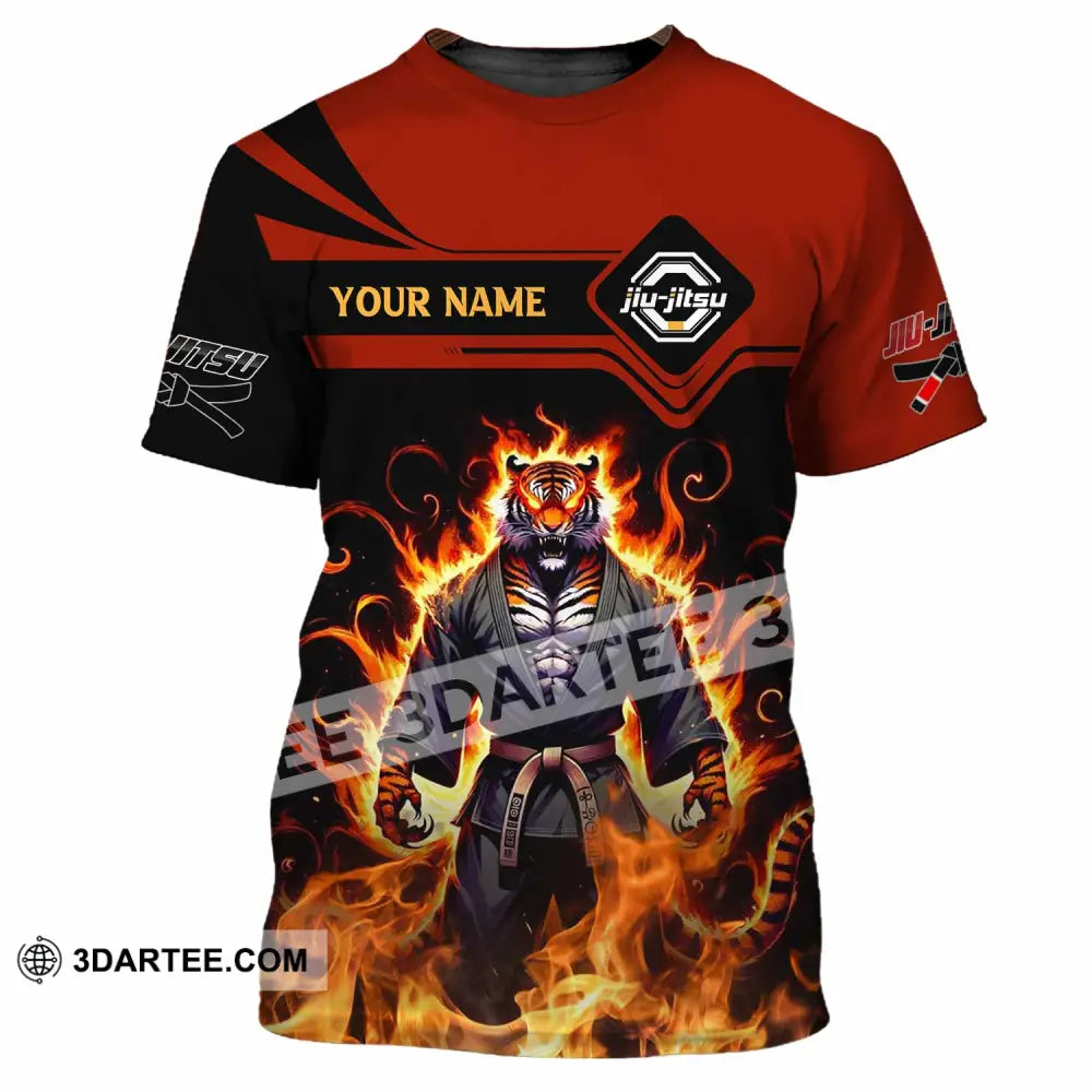 Unisex Shirt - Custom Text Shirt Jiu Jitsu Shirt T-Shirt / S T-shirt