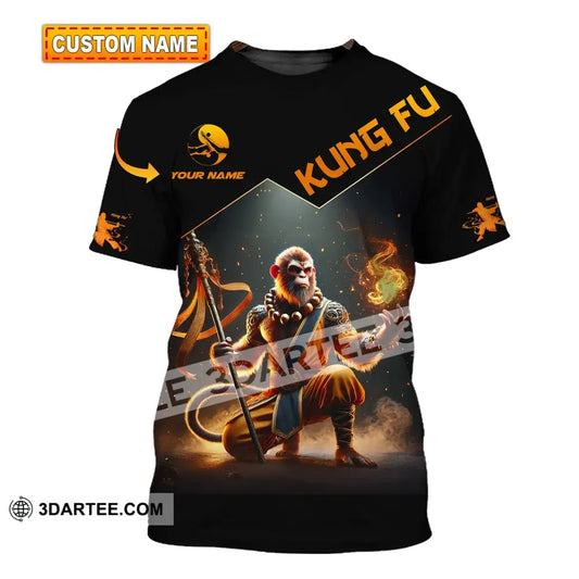 Unisex Shirt - Custom Text Kung Fu T-Shirt