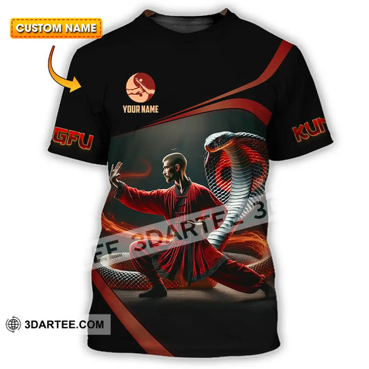 Unisex Shirt - Custom Text Kungfu T-Shirt