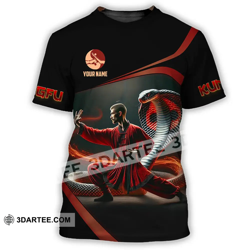 Unisex Shirt - Custom Text Kungfu T-Shirt / S T-Shirt