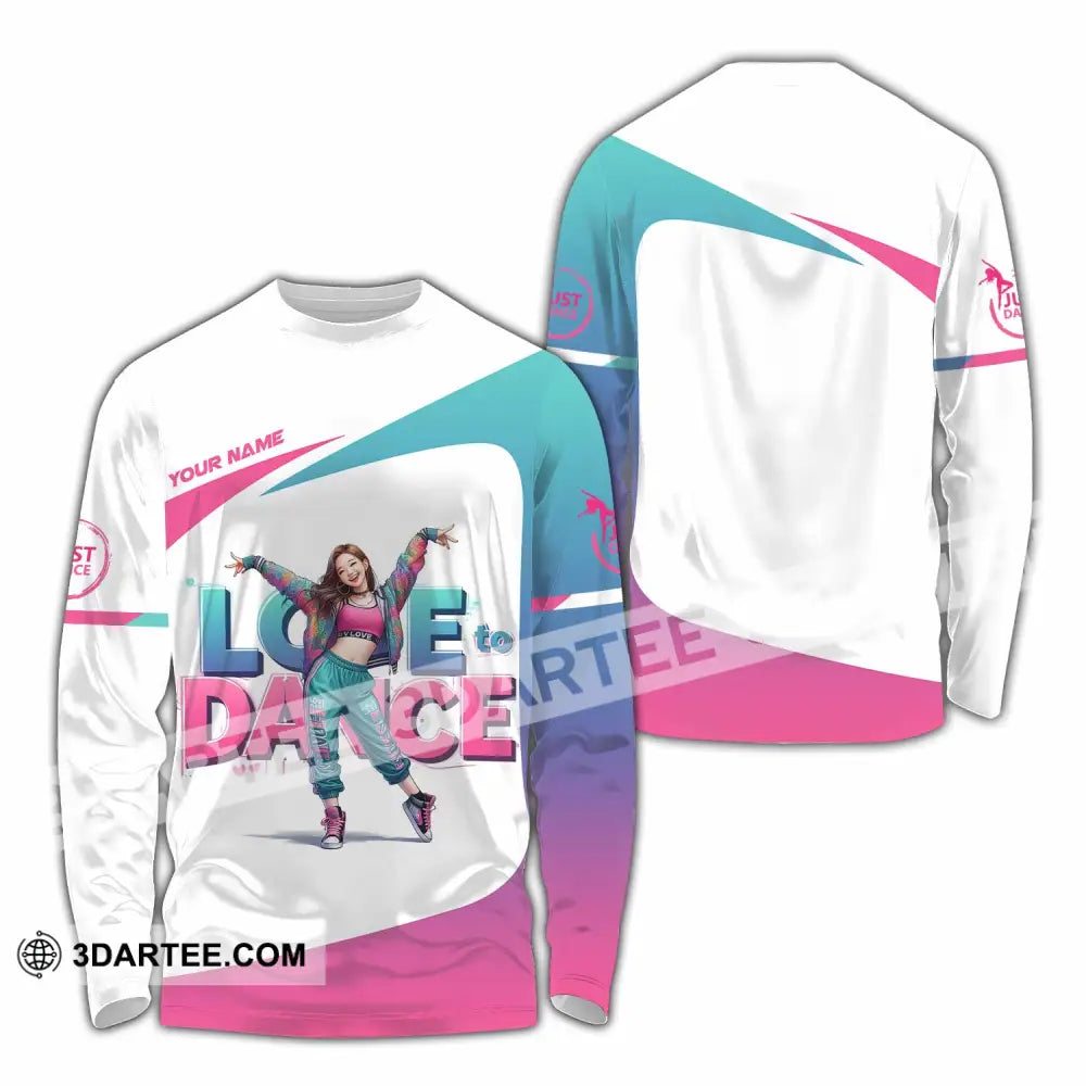 Unisex Shirt - Custom Text Shirt Last Dance Shirt Long Sleeve Shirt / S T-shirt