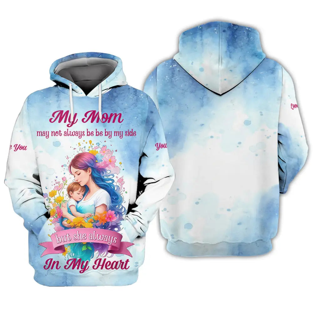 Unisex Shirt - Custom Text Shirt Love Mom Shirt Mother’s Day Gift Hoodie / S T-shirt