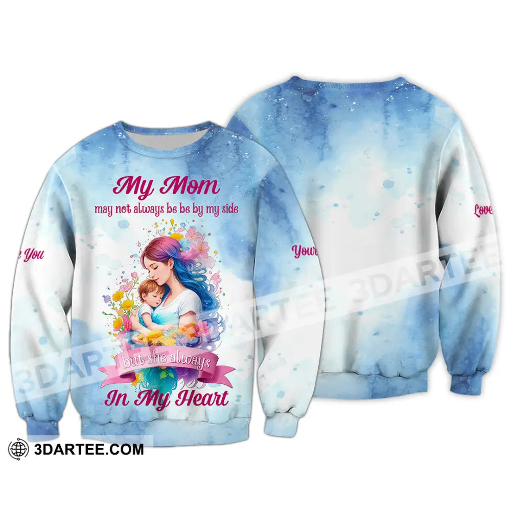 Unisex Shirt - Custom Text Shirt Love Mom Shirt Mother’s Day Gift Long Sleeve / S T-shirt