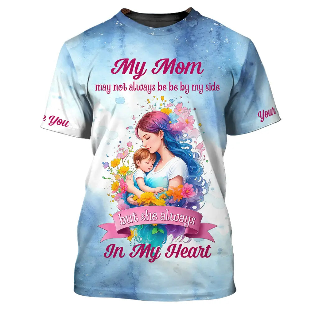 Unisex Shirt - Custom Text Shirt Love Mom Shirt Mother’s Day Gift T-Shirt / S T-shirt