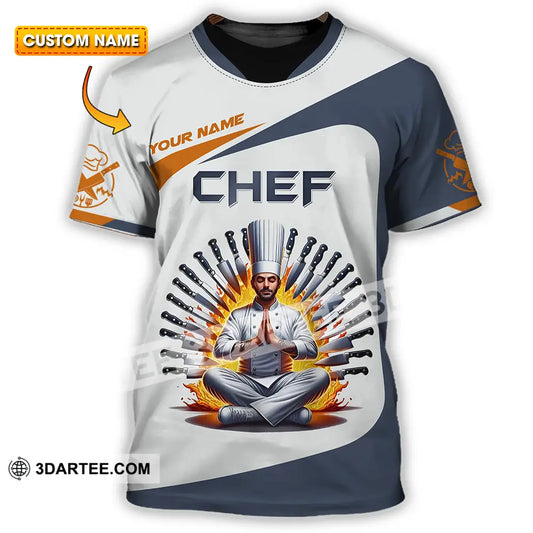 Unisex Shirt - Custom Text Shirt Master Chef T-shirt
