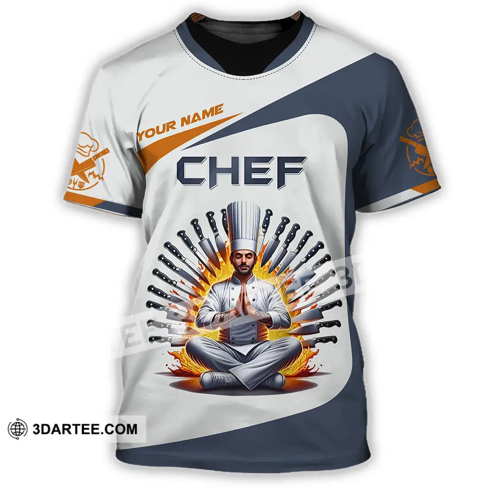 Unisex Shirt - Custom Text Shirt Master Chef T-Shirt / S T-shirt