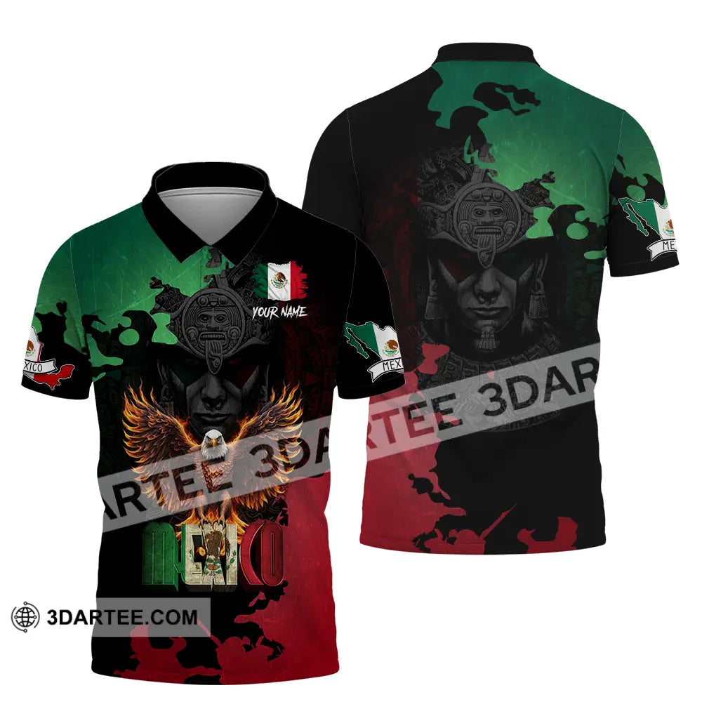 Unisex Shirt - Custom Text Shirt Mexico Shirt Polo Shirt / S T-shirt