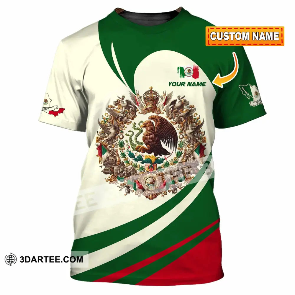 Unisex Shirt - Custom Text Shirt Mexico Shirt T-shirt