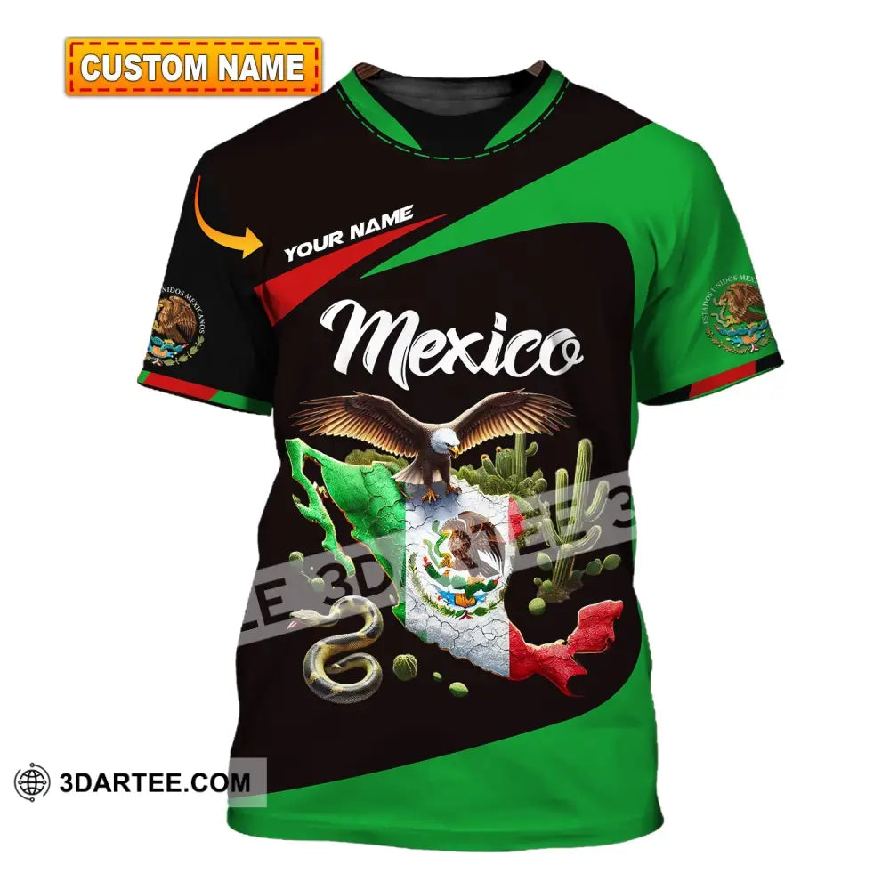 Unisex Shirt - Custom Text Mexico T-Shirt