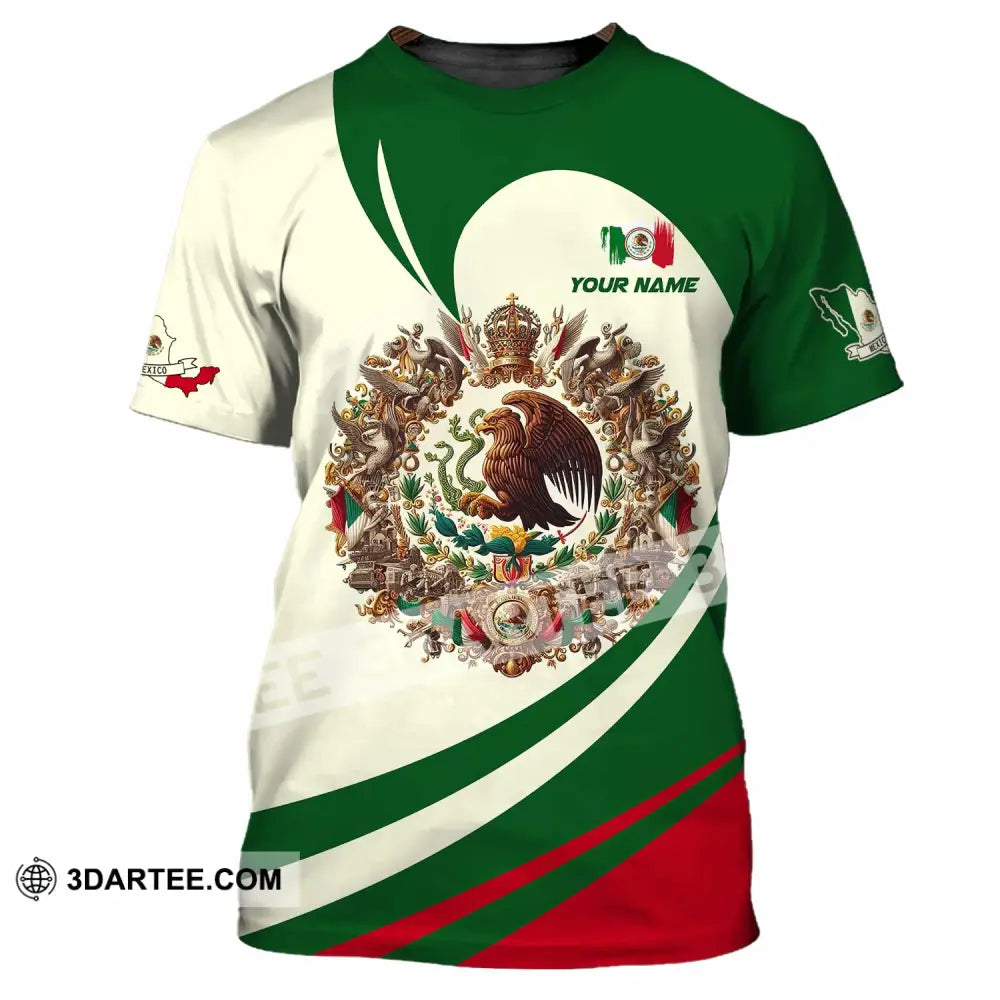 Unisex Shirt - Custom Text Shirt Mexico Shirt T-Shirt / S T-shirt